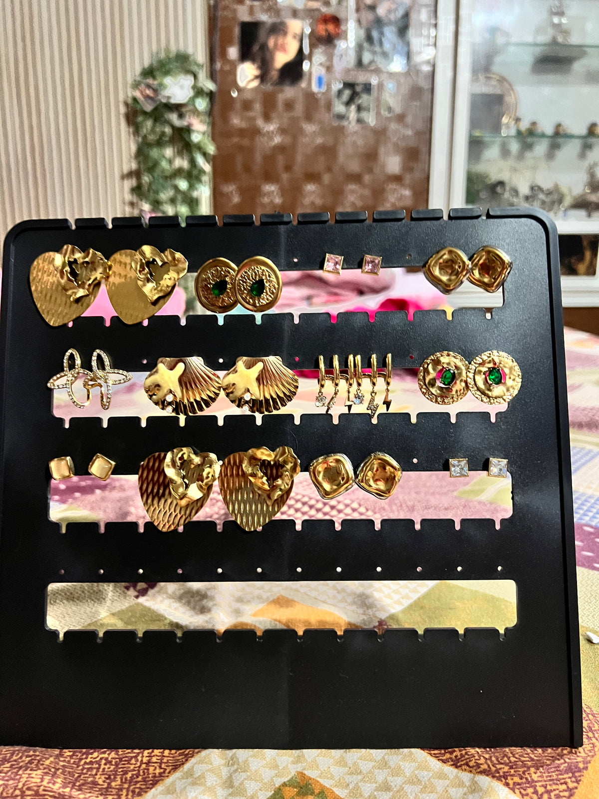 Anti tarnish studd earrings