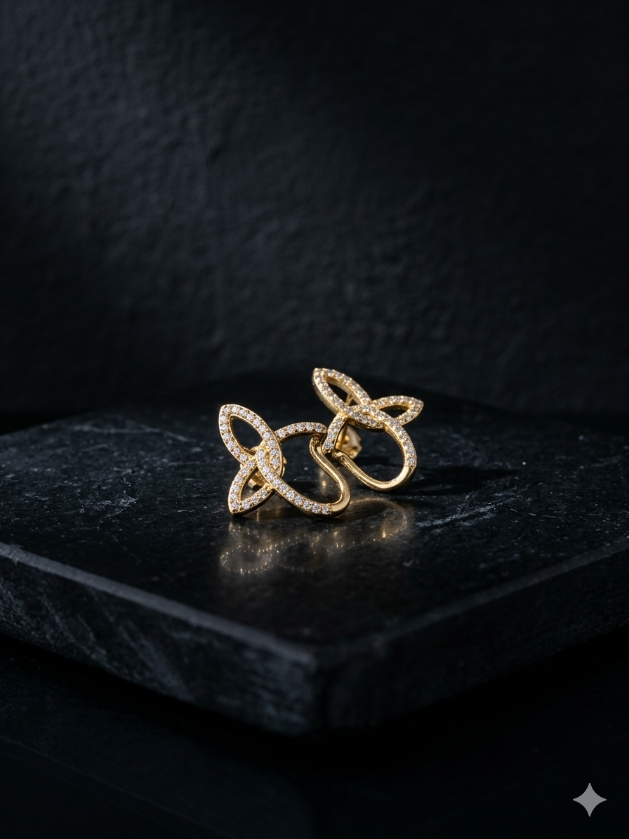 Anti tarnish studd ear tops