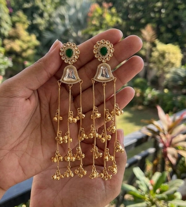 Brass kashmiri jhumka
