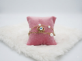 Beautiful anti tarnish double layer pearl bracelet