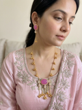 Beautiful brass Kashmiri long necklace