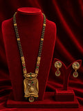 Microgold polished anti tarnish heritage mangal sutra